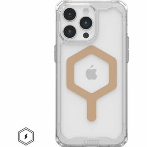 Urban Armor Gear Plyo iPhone 15 Pro Max Case - Ice/Gold