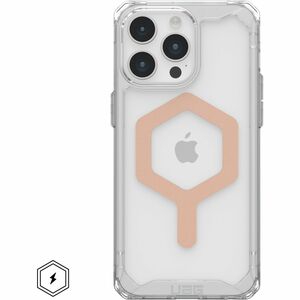 Urban Armor Gear Plyo iPhone 15 Pro Max Case - Ice/Rose Gold