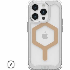 Urban Armor Gear Plyo iPhone 15 Pro Case - Ice/Gold