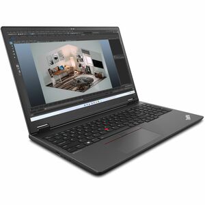 Lenovo ThinkPad P16v Gen 1 21FE002EUS 16" Mobile Workstation - WUXGA - AMD Ryzen 7 PRO 7840HS - 16 GB - 512 GB SSD - English Keyboard - Thunder Black