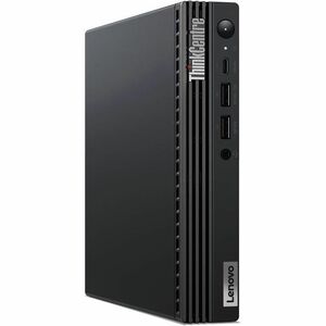Lenovo ThinkCentre M80q Gen 4 12E90014US Desktop Computer - Intel Core i5 13th Gen i5-13500T - vPro Technology - 8 GB - 256 GB SSD - Tiny - Black