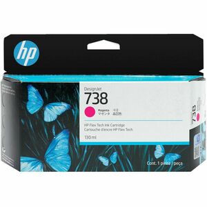 HP 738 Original Inkjet Ink Cartridge - Magenta Pack