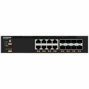 Netgear AV Line M4350 M4350-8X8F 8 Ports Manageable Ethernet Switch - 10 Gigabit Ethernet - 10GBase-X, 10GBase-T
