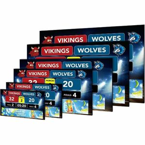 Planar Scoreboard Complete SBI-18x10 Digital Signage Display