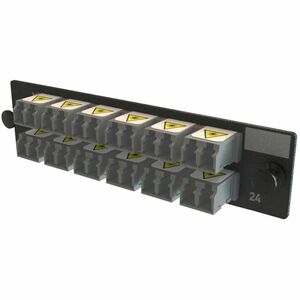 Ortronics Q-Series Keyed OFP Adapter Panel 24 Fibers, Gray