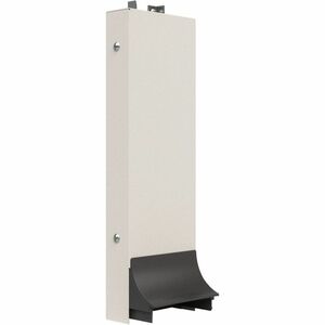 Wiremold 2400D Series to Connectrac Transition Fitting, Single Channel, Fog White