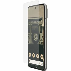 Urban Armor Gear Glass Screen Protector Shield Plus for Google Pixel 8 - Clear/Black Black, Clear