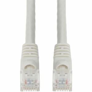 AddOn 11ft White CAT6 PVC Ethernet Cable Snagless Bubble Boot RJ-45 M/M CAT 6
