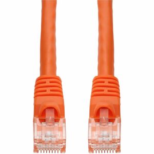 AddOn 150ft Orange CAT 6 PVC Ethernet Cable Snagless Bubble Boot RJ-45 M/M