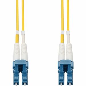 AddOn 3m LC to LC Yellow OM4 Duplex OFNP (Plenum-Rated) TAA MMF (Multi Mode) Fiber Patch Cable, 50/125
