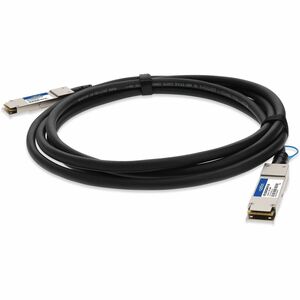 AddOn Arista Networks&reg; CAB-Q-Q-100G-2-5M to Mellanox&reg; MCP1600-C02A Compatible TAA Compliant 100GBase-CU QSFP28 to QSFP28 Direct Attach Cable (Passive Twinax, 2.5m)