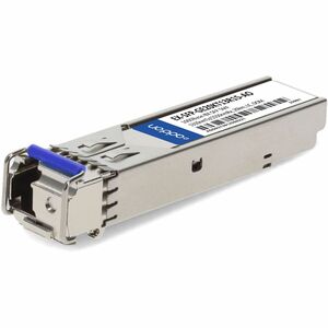AddOn Juniper Networks® EX-SFP-GE20KT13R15 Compatible TAA 1000Base-BX SFP Transceiver (SMF, 1310nmTx/1550nmRx, 20km, LC, DOM)
