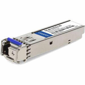 AddOn Cisco® Compatible TAA 1000Base-BX SFP Transceiver (SMF, 1310nmTx/1550nmRx, 20km, LC, DOM, -40 to 85C)