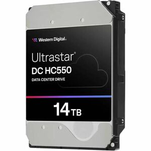 Western Digital Ultrastar DC HC550 14 TB Hard Drive - 3.5" Internal - SATA (SATA/600) - Energy-assisted Magnetic Recording (EAMR) Method