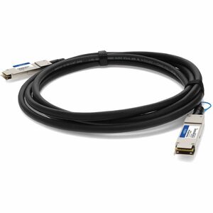 AddOn Fortinet&reg; FN-CABLE-QSFP28-5 Compatible TAA Compliant 100GBase-CU QSFP28 Direct Attach Cable (Passive Twinax, 5m)