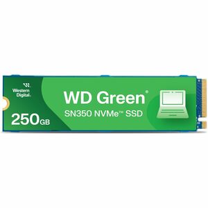 WD Green SN350 WDS250G2G0C 250 GB Solid State Drive - M.2 2280 Internal - PCI Express NVMe (PCI Express NVMe 3.0 x4)