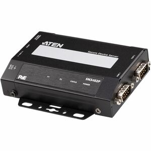 ATEN 2-Port RS-232/422/485 Secure Serial Device Server with PoE