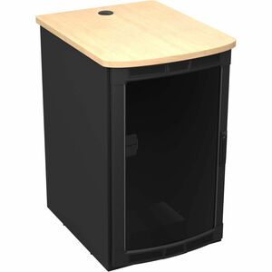 Middle Atlantic Rolling Presentation Rack with Kensington Maple Top - TAA Compliant