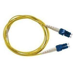 Ortronics Infinium Core LC to LC Duplex Patch Cord 2mm OS2 Plenum Yellow, 5 FT