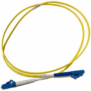 Ortronics Infinium Ultra, LC to LC Duplex Patch Cord, 2mm OS2 SM, Yellow, Plenum , 10 FT