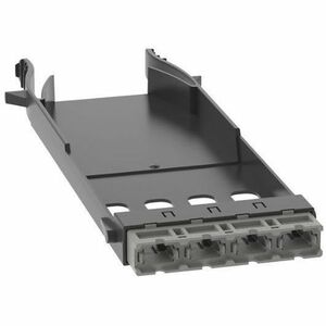 Panduit HD Flex MPO FAP, 4-port Type B, Charcoal Gray