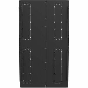 Panduit FlexFusion Day 2 Side Panel, 42RU x 1200mm, Black