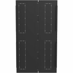 Panduit FlexFusion Day 2 Side Panel, 45RU x 1200mm, Black