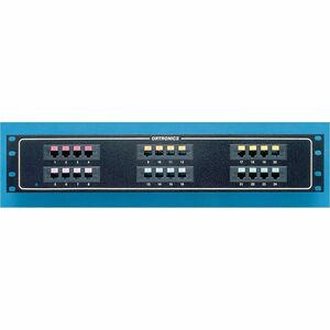Ortronics Mod 8/Telco Panel - 24-port quad / 4 - 5 / F50