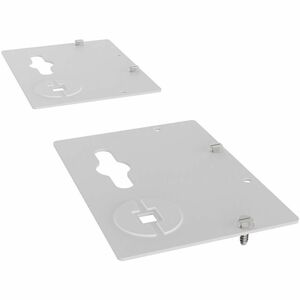 Ortronics Mighty Mo 20 PDU Mounting Brackets, Rack Mount, Flat, 1 Wide, White