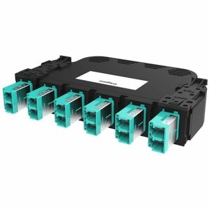 Ortronics Infinium Quantum HDJ Cassette - LC Duplex - 50/125 - 12F 1 MPOM