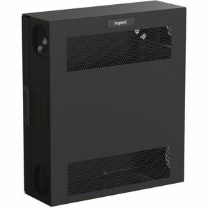 Ortronics Compact Edge Cabinet, 4 RU, Perforated Door - White