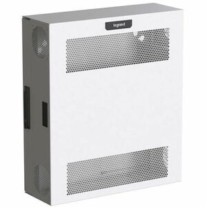 Ortronics Compact Edge Cabinet, 4 RU, Perforated Door - White