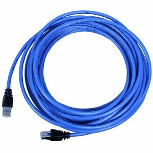 Ortronics PowerWise Cat5E solid cord Riser PVC, double ended 90ft, blue