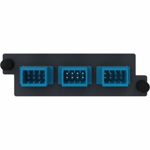 Ortronics Infinium acclAIM, Fiber Conversion Adapter Panels, 24 Fiber, Blue