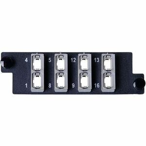 Ortronics Infinium HDFP Adapter Panel 8 MPO, 96F, ALIGNED KEY, GRAY