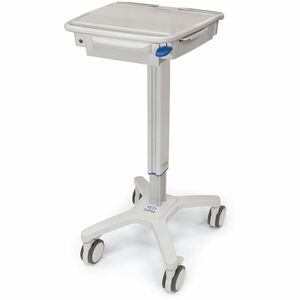 Capsa Healthcare - SlimCart Bundle (207311) - Light Duty Mobile Computing Cart - Height Adjustable