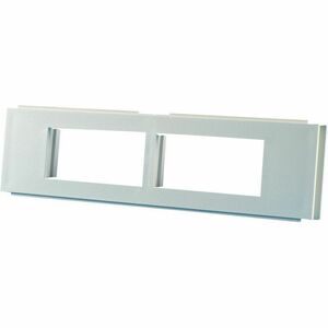 Ortronics Series II Multi-Media Outlet Adapter Panel, Holds Two Series II 1U Modules