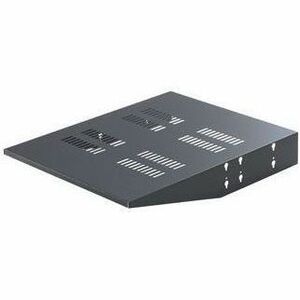 Ortronics Equipment Shelf - Vented - 23 in Mounting - 21.75 in D
