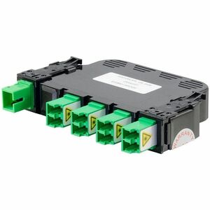 Ortronics HDCA Pol Fiber Splitter Cassette - 1x8 - 1 SC to 8 LC - APC - OS2