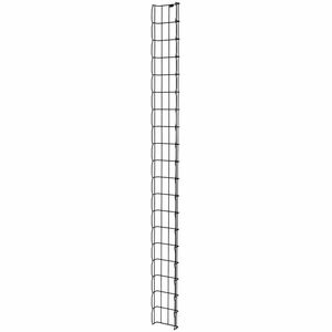 Ortronics Mighty Mo 20 Vertical Cable Tray 6"W x 2"D for 7' MM20 4-post racks