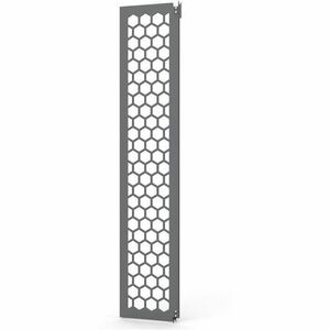 Ortronics Mighty Mo 20 Hex Pattern Vertical Cable Management Panel, 7', 15" Deep, Black