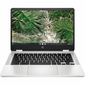 HPI SOURCING - CERTIFIED PRE-OWNED Chromebook x360 14a-ca1000 14a-ca1015cl 14" Touchscreen Convertible 2 in 1 Chromebook - Full HD - Intel Pentium Silver N6000 - 8 GB - 128 GB Flash Memory - Mineral Silver, Natural Silver