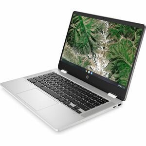 HPI SOURCING - CERTIFIED PRE-OWNED Chromebook x360 14a-ca0000 14a-ca0120ca 14" Touchscreen Convertible 2 in 1 Chromebook - Full HD - 1920 x 1080 - Intel Pentium Silver N5030 Quad-core (4 Core) 1.10 GHz - 4 GB Total RAM - 4 GB On-board Memory - 128 GB Flash Memory - Mineral Silver - Refurbished