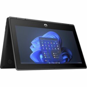 HPI SOURCING - CERTIFIED PRE-OWNED Pro x360 Fortis G9 11.6" Touchscreen Rugged Convertible 2 in 1 Notebook - HD - Intel Celeron N5100 - 8 GB - 128 GB SSD - Jack Black