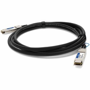 AddOn Cisco&reg; QSFP-100G-CU3M to HP&reg; 845406-B21 Compatible TAA 100GBase-CU QSFP28 to QSFP28 Direct Attach Cable (Passive Twinax, 3m)