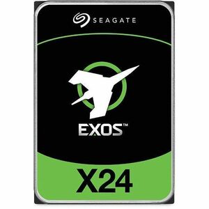 Seagate Exos X24 ST24000NM002H 24 TB Hard Drive - 3.5" Internal - SATA (SATA/600) - Conventional Magnetic Recording (CMR) Method