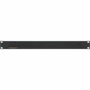 RACKMOUNT.IT 1U Brush Plate - Black