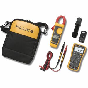 Fluke Networks 117/323 Electricians Combo Kit, Digital Multimeter and Clamp Meter
