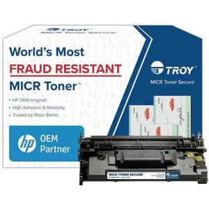 Troy Toner Secure MICR High Yield Laser Toner Cartridge - Alternative for HP 289X (CF289X) - Black - 1 Each