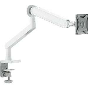 Alogic Glide Mounting Arm for Monitor, Flat Panel Display, Curved Screen Display - White